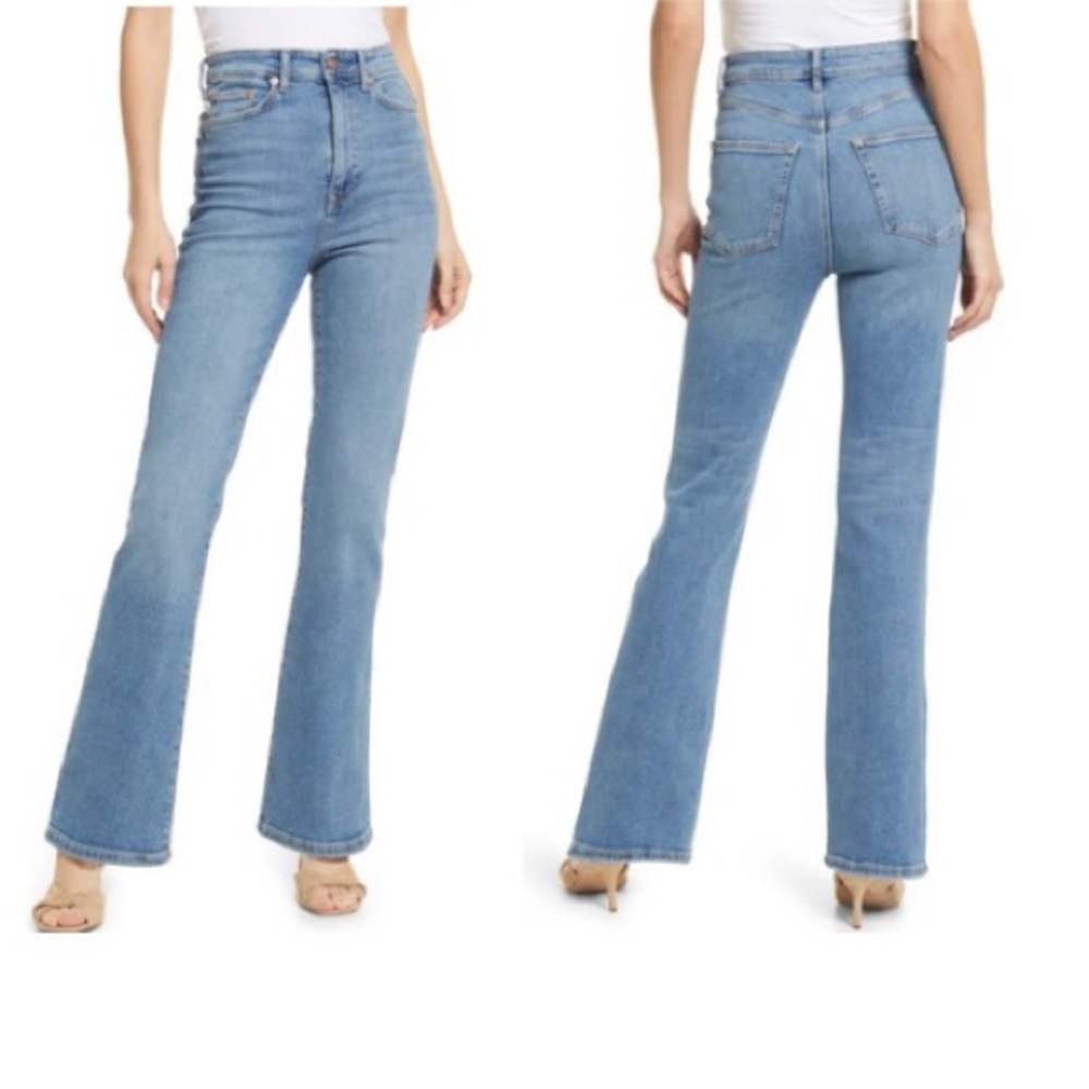 LOVERS + FRIENDS Greyson High Rise Slim Bootcut Jeans waist 30 NWT